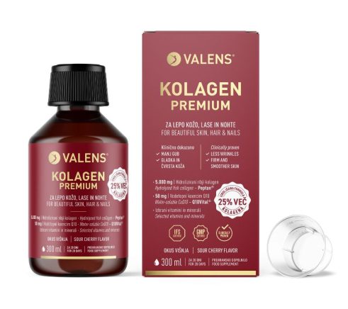 Valens Kolagen Premium, tekočina z okusom pinakolade ali višnje – Bild 2