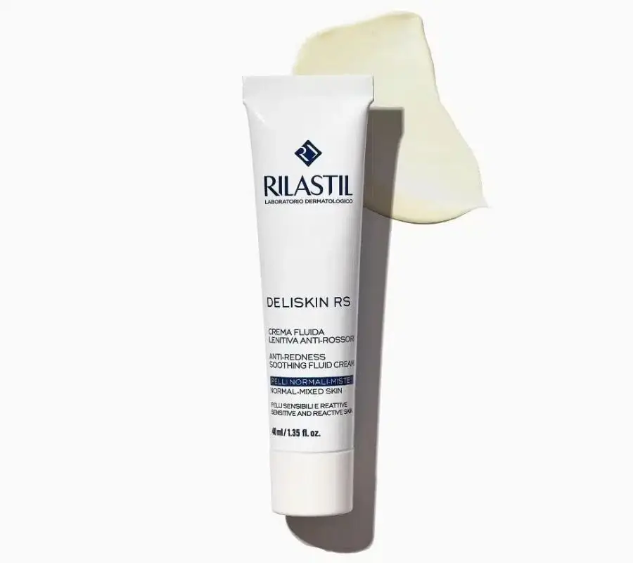 Rilastil Deliskin RS blažilni kremni fluid proti rdečici, za normalno do mastno kožo – Bild 2