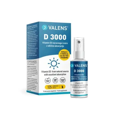 Valens D 3000 ustno pršilo