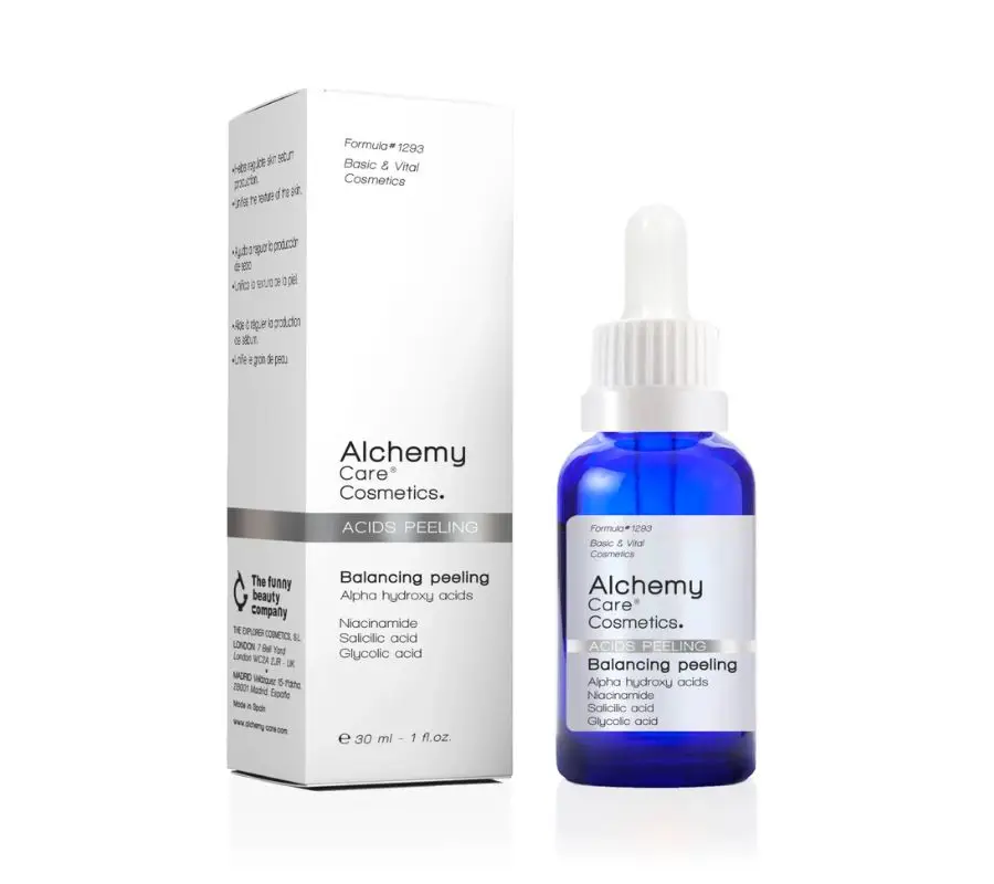 Alchemy Care Serum Acid Peelings BALANCING PEELING FORMULA, kislinski piling z AHA in BHA kislinami