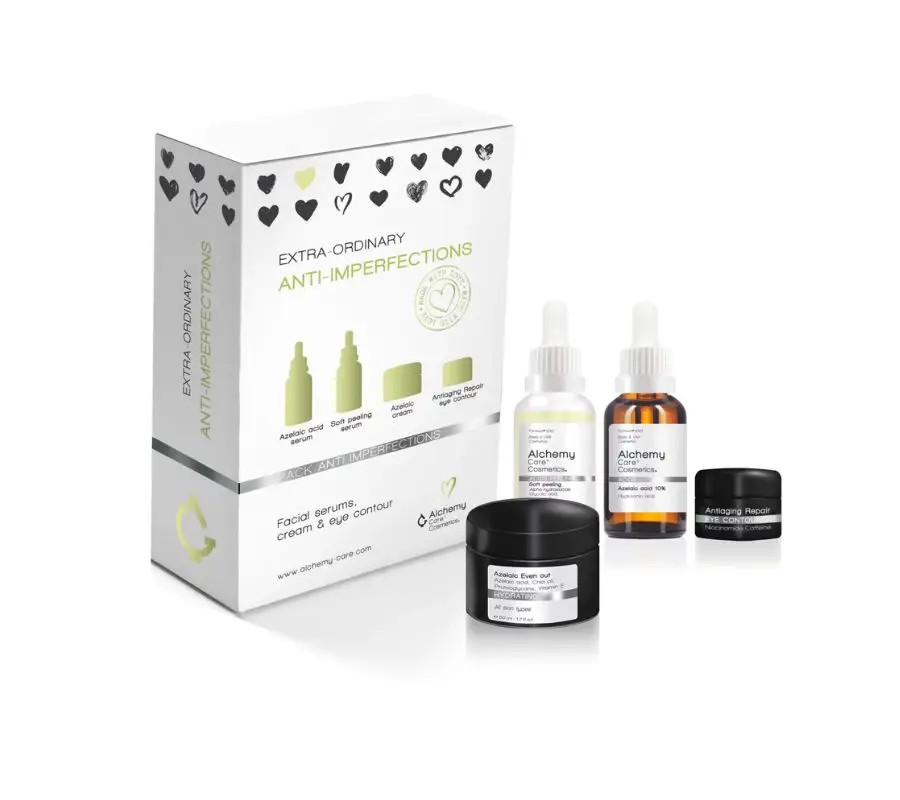 Alchemy Care Set EXTRA-ORDINARY Anti-imperfections, set za problematično kožo proti nepravilnostim