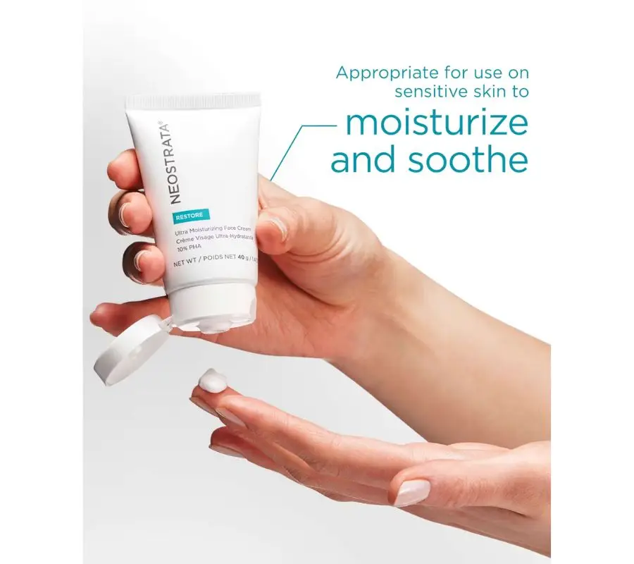 Neostrata RESTORE Ultra Moisturizing Face Cream (10% PHA), vlažilna krema za obraz z 10% PHA - slika 4