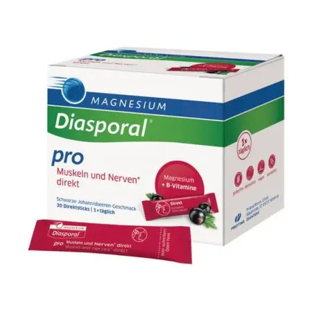 Magnezij-Diasporal Pro Direkt Mišice* in živci**, granule v vrečkah (30 vrečk)